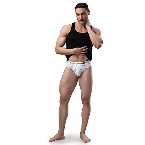 Image of Underjeans Men Cotton Blend Brief - Pack of 2