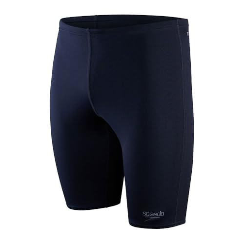 Speedo Herren ECO Endurance + Schwimmhose | Chlorbeständig | Recyclingmaterial | Bequeme Passform | Schwimmtraining | Fitness Schwimmbekleidung, True Navy, 34
