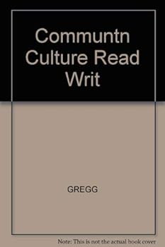 Hardcover Communication and Culture: A Reading/Writing Text Book