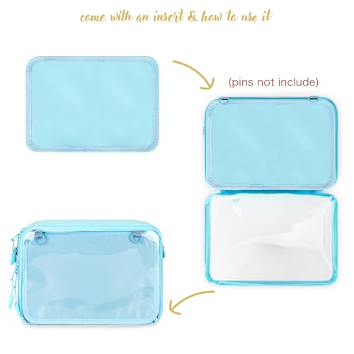 Image of STEAMEDBUN Ita Bag Crossbody Small Ita Purse Pin Display Bag with Insert