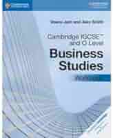 Cambridge IGCSE™ and O Level Business Studies Workbook