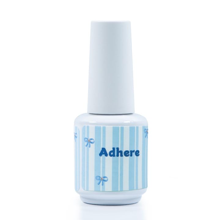ADHERE Ice Moon Crystal Top Coat 15ml Chrome Nail Powder, High Gloss Gel Shine Finish and Long Lasting
