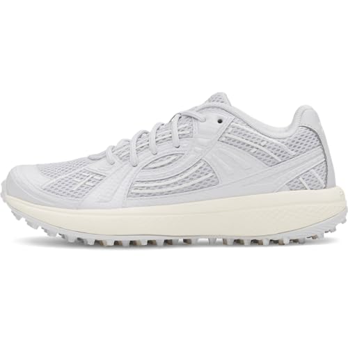 Under Armour Women's Glyde Sola Pro Softball Cleats, (014) Halo Gray/Stone/Metallic Silver, 8, US