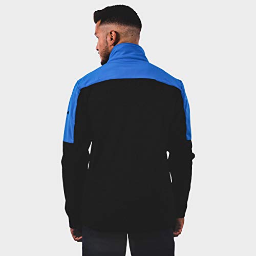 IZAS Legan Giacca in Softshell, Uomo, Royal/Nero