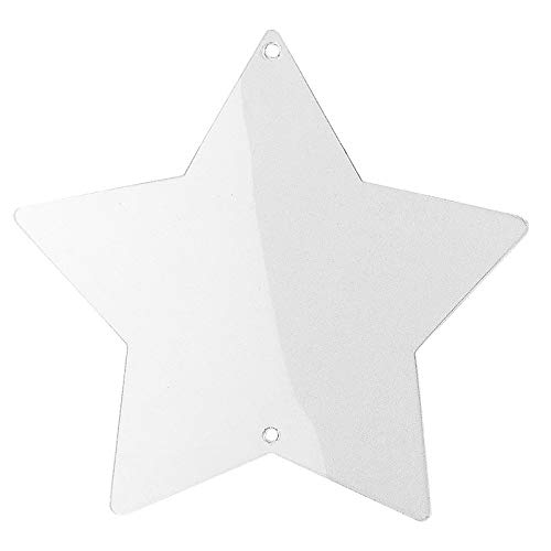 20 Windradfolien-Scheiben Transparent - 14cm Bastelfolien Mit Loch