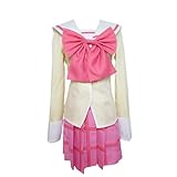 Xiao Wu Nichijou School Uniform Mio Naganohara Yuuko Aioi Dress Cosplay Costume (Female XL)