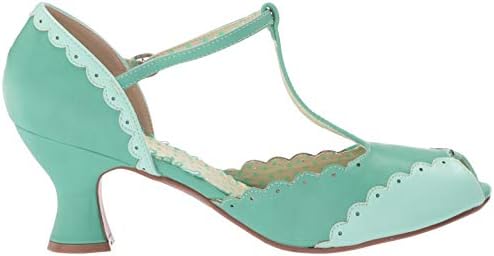 Bettie Page BP254-CARLIE Pump, Turquoise, 7 M US | Image 5