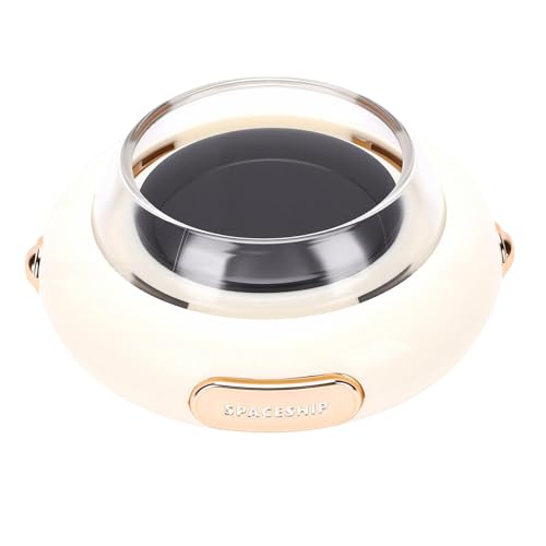 Fdit Termómetro de Baño para Bebés Spacecraft, Termómetro Flotante Impermeable IP67 con Alarma de Color, Medidor de Temperatura Digital para Bañera, Piscina, Encendido Automático y