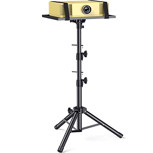 Amada Tall Projector Tripod Stand For 26In To 51In, Foldable Laptop Tripod Stand, Height Adjustable Projector Stand, Portable Outdoor Projector Stand For Laptop, Projector, Dj, Or Sheet Music-Amps02 #TOP7