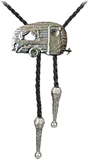 Peltro Touring Caravan Collana Western Cowboy Cravatta Bola Bolo CodeFT134 linea unisex dancing cowboy Wild West