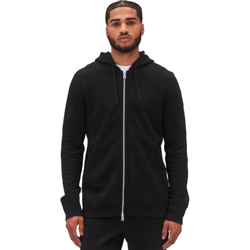 Midweight Terry Slim Zip Hoodie - Men's