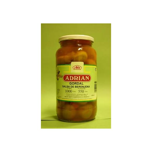 Aceitunas Gordal Verdes en Salsa Berenjena 1 Kg