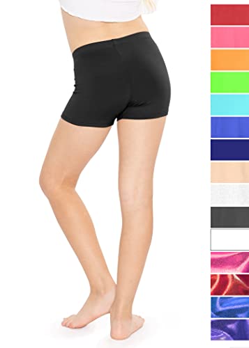 Youth Girl's Stretch Cotton Booty Shorts3