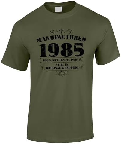 Bang Tidy Clothing 40th Birthday Gifts for Men Manufactured 1983 T Shirt