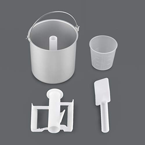 Klarstein Yo & Yummy 2-in-1 Eiscremebereiter & Yoghurt Maker Eiscremebereiter Joghurtmaschine Softeismaschine (1,5 Liter, 150 Watt, Timer, Restarbeitszeitanzeige, 150 Watt, Edelstahl) silber – Bild 6