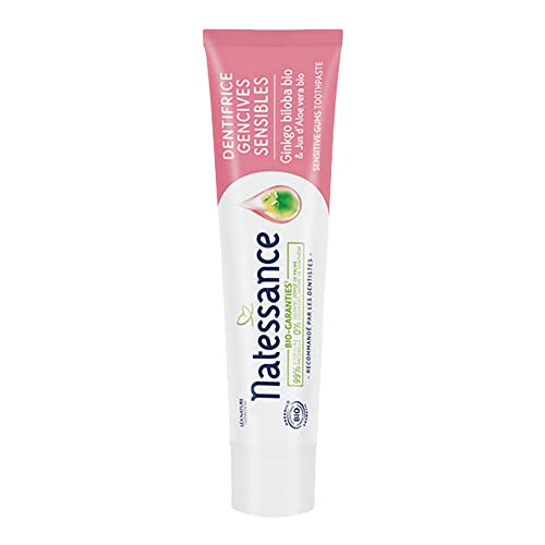 Natessance Zahnpasta für empfindliches Zahnfleisch, Bio, 75 ml – Ansicht 2