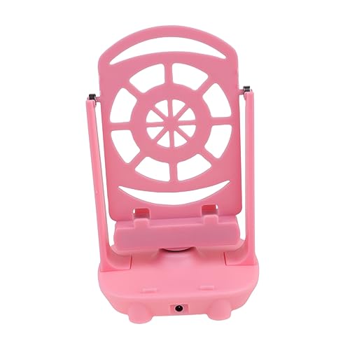 Toddmomy Phone Mute Dual Mobile Phone Pedometer with Bearing Mechanism for Shake and Wiggler Function USB Powered Device for Smartphones Pink Color