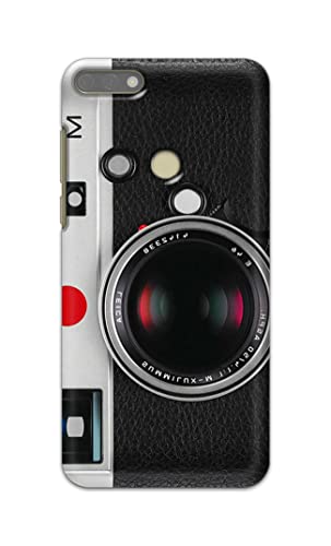 Image of Printed Hard Back Cover Case for Honor 7C | Huawei Y7 Prime 2018 | Huawei Y7 2018 | Nova 2 Lite Back Cover (Vintage Camera) -702