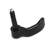 Aluminum Thumb Throttle Lever Replacement for Polaris Scrambler Sportsman 550/570/850/1000 2009-2018 Black (2010336/2010359)