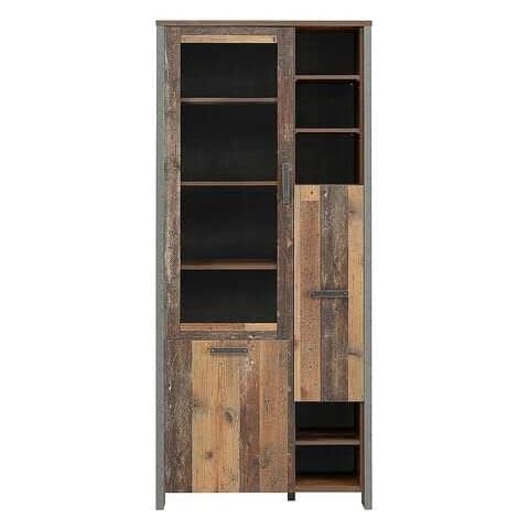 FORTE Clif Vitrine mit 1 Tür unf 1 Glastür Cover