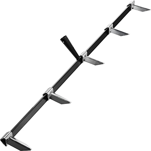 KADAX Groove Puller with Five Steel Blades, Hand-held Furrowing Tool for Sowing, Grooving and Planting, Gardening Tool for Making Straight Furrows