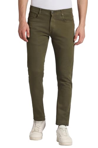 Image of Peter England Men Casual Regular Fit Pants