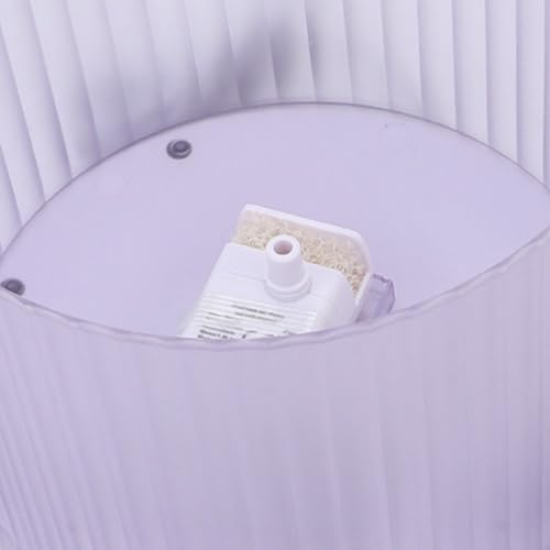 Fuente automática de agua para gatos Asixxsix 1.8L USB silenciosa miniatura 7
