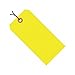 Box Packaging Pre-Strung Fluorescent Colored Shipping Tag #3, 13 Point, Pre-Strung, A, B, C, D, E, 3.75" x 1.87" - Case of 1,000