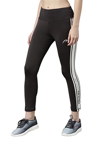 Image of Proline Active Polyester Dark Grey Tights for Women