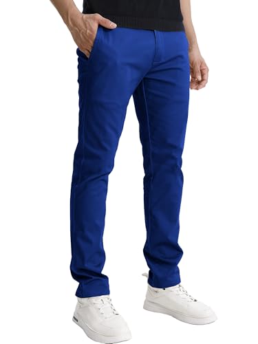 Image of Match Men's Regular Fit Comfort Stretch Casual Chino Pants