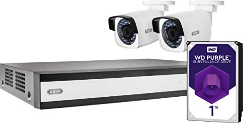 Preisvergleich Produktbild Abus IP Videoüberwachung 4-Kanal PoE Komplettset