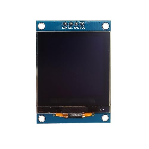 HiLetgo 1.5' SH1107 128x128 OLED Display Module 1.5 Inch IIC I2C 4 Pin OLED Screen LCD Display White