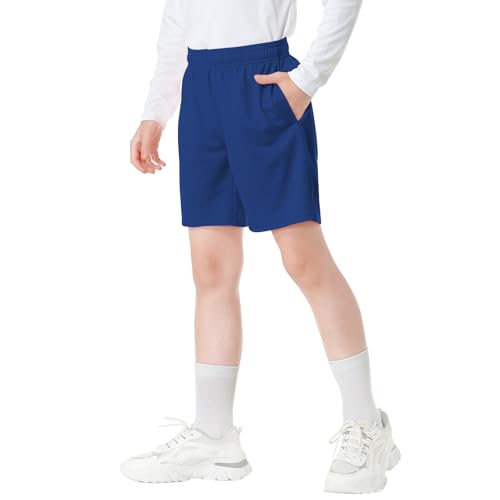 QBK Toddler to Youth Athletic Shorts for Boys and Girls Soccer Basketball Sports