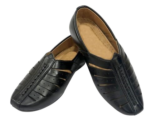 Designer Ethnic Punjabi Mojari Juttis for Boys, Little, Big Kid, Shoes for Boys (Toddler) Sherwani Shoes Designer Kurta Shoes Loafer Shoes Dress Shoes3