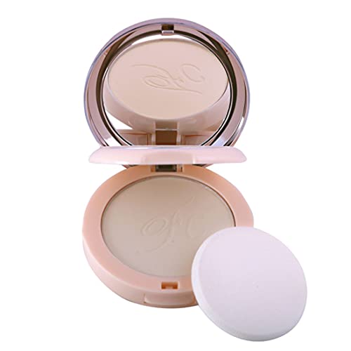 Image of FASHION COLOUR Oil Control Nude Makeover 2 in 1 Powder | With Mirror and Powder Puff | Oil and Sweat Control | Long Lasting Compact Powder | Comes In 6 Variants | Shade 01