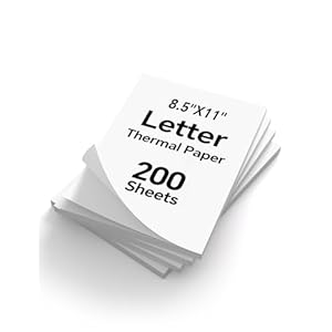 200 Sheets Thermal Printer Paper 8....