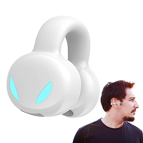 Lecerrot Auriculares Clipser,Deportes al aire libre con conducción ósea | Auriculares ligeros y firmes para correr, caminar, conducir y montar en bicicleta