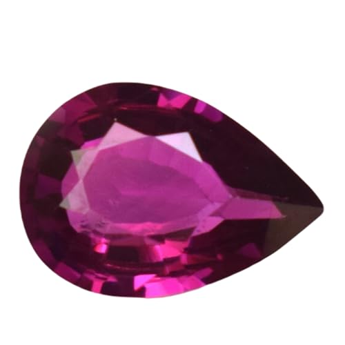 Grenat rhodolite naturel poire 12,62mm pierre précieuse en vrac pour bijoux DIY