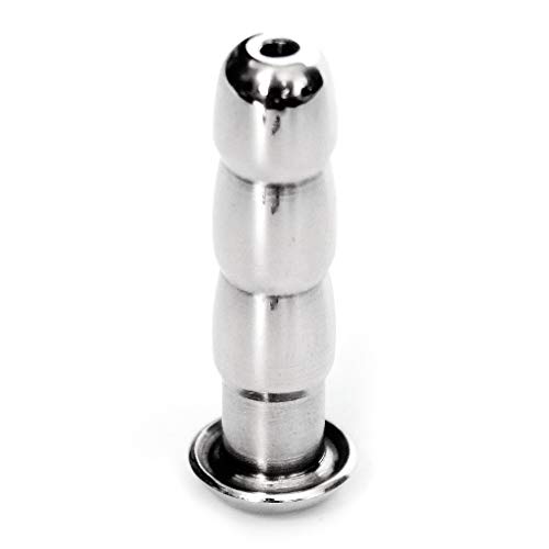 a-YUEYUE 50MM Long Stainless Steel Male Sound Inserts Plug for Men Male, 5 Sizes Optional