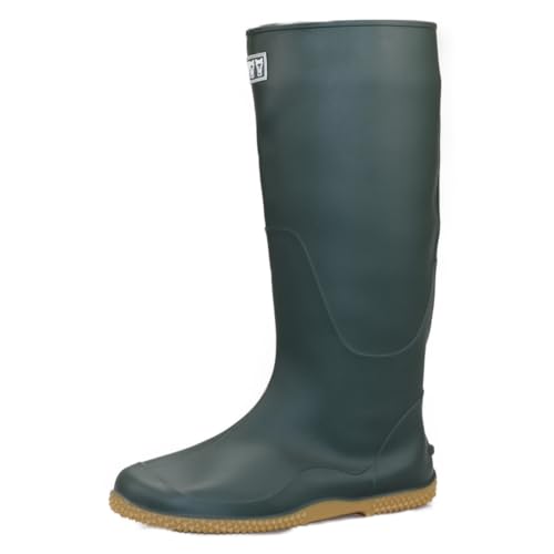 [ミツウマ] MITSUUMA ベールノース パッカブル レインブーツ 男女兼用 くるくる 7030 カーキ 25.0 cmのサムネイル