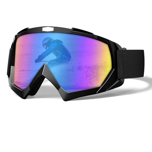 SooGree OTG Ski Goggles, Snow Snowboard Goggles Men Women,