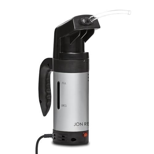 Jon Renau Wig Steamer for Synthetic Wigs with Precision Nozzle Targeted Steam for Permatease Removal and Frizz Smoothing Styling Tool for Fiber Revival 37 oz Portable Design