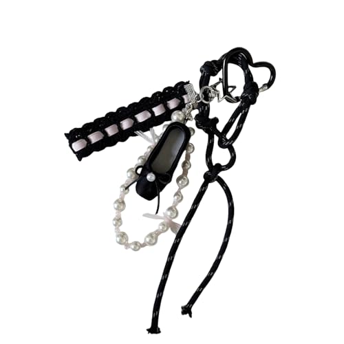Bijoux de voiture en perles de ballet et dentelle supérieure pour femme