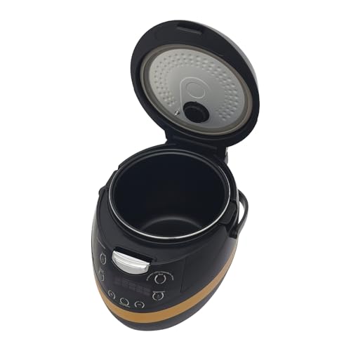Hervidor de perlas totalmente automático de 8 litros, cocina Boba comercial, 1200 W, hasta 1,5 kg de capacidad, olla inteligente con función de mantenimiento del calor de 6H y pantalla táctil, para