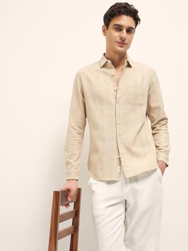 Image of THE Bear House Men's Checkered Slim Fit Shirt