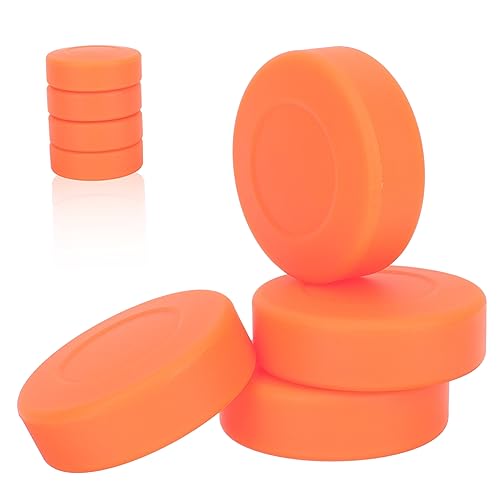 BIUDECO Hardness Ice Hockey Pucks for Training Rubber Hockey Pucks for Practice Official Regulation for Rink Use