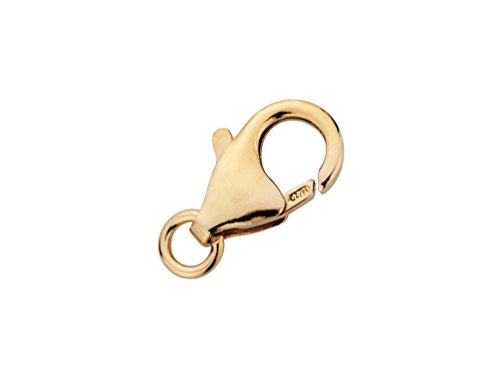 10 pcs 14k Gold Filled Round Lobster Claw Clasp Bead with Open Jump Ring 8.2x5mm Findings