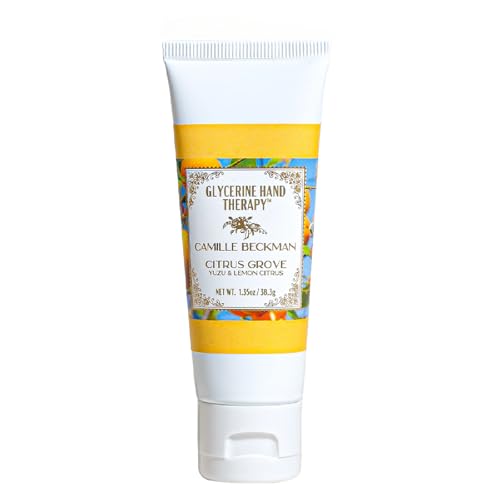 Camille Beckman Glycerine Hand Therapy Cream, Citrus Grove Scent, 1.35 Ounce