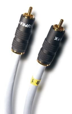 Supra Cables Trico RCA Digital Chinch Kabel 2m