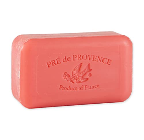 Pre de Provence Artisanal Soap Bar, Natural French Skincare, Enriched with Organic Shea Butter, Quad Milled for Rich, Smooth & Moisturizing Lather, Tiger Lily, 5.3 Ounce